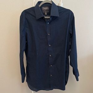 Men's Bonobos Blue Dot Dress Shirt